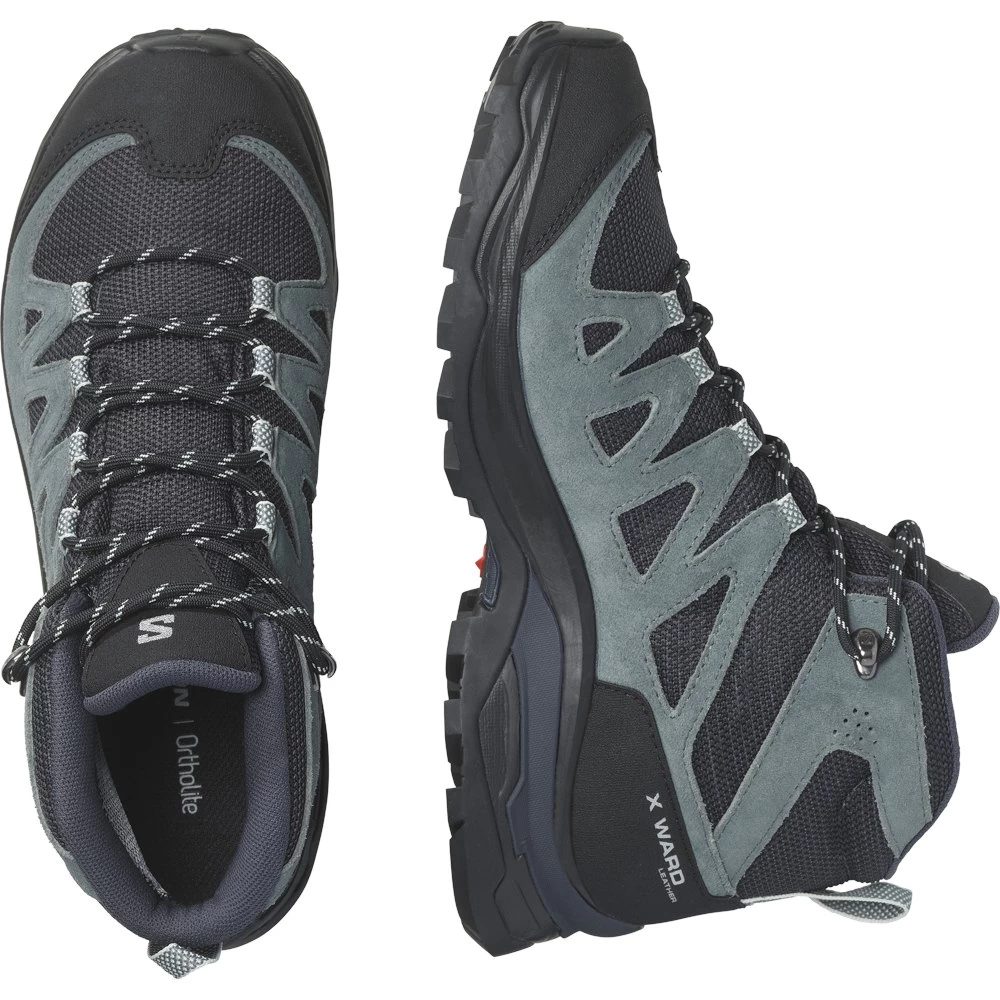 Salomon X-Ward Leather Mid Goretex Hiking Shoes 8 Salomon X-Ward Leather Mid Goretex Hiking Shoes - Image 6